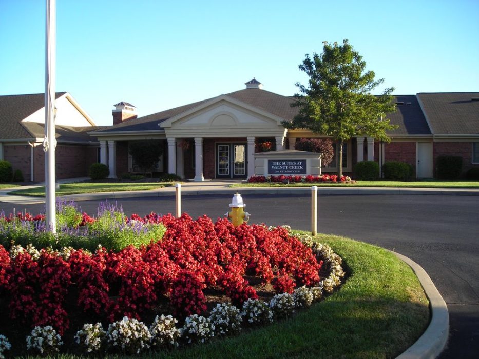 Outside front view of nursing home.