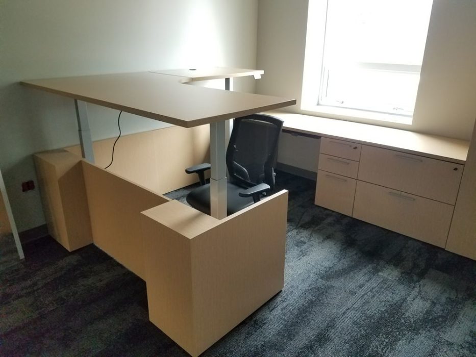 New office furniture.