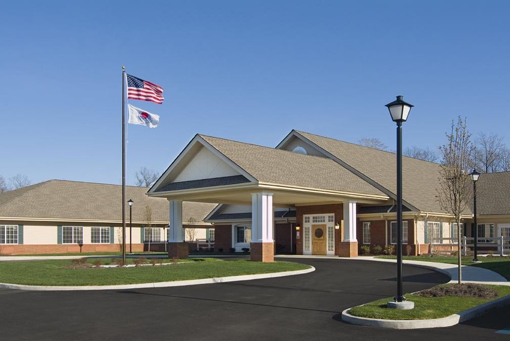 Front view of senior care facility.