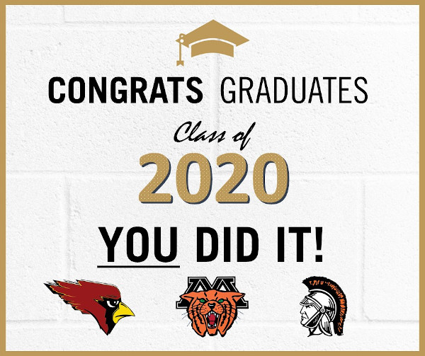Congratulations to the Class of 2020!