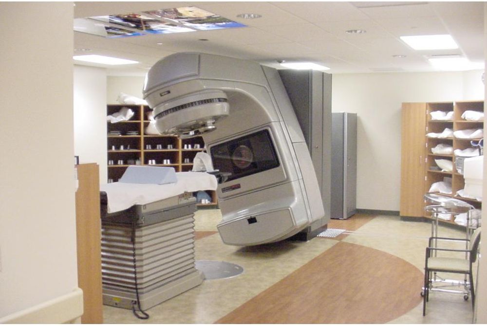 Interior view of equipment installed at the Grand Lake Regional Cancer Center in Celina, OH.