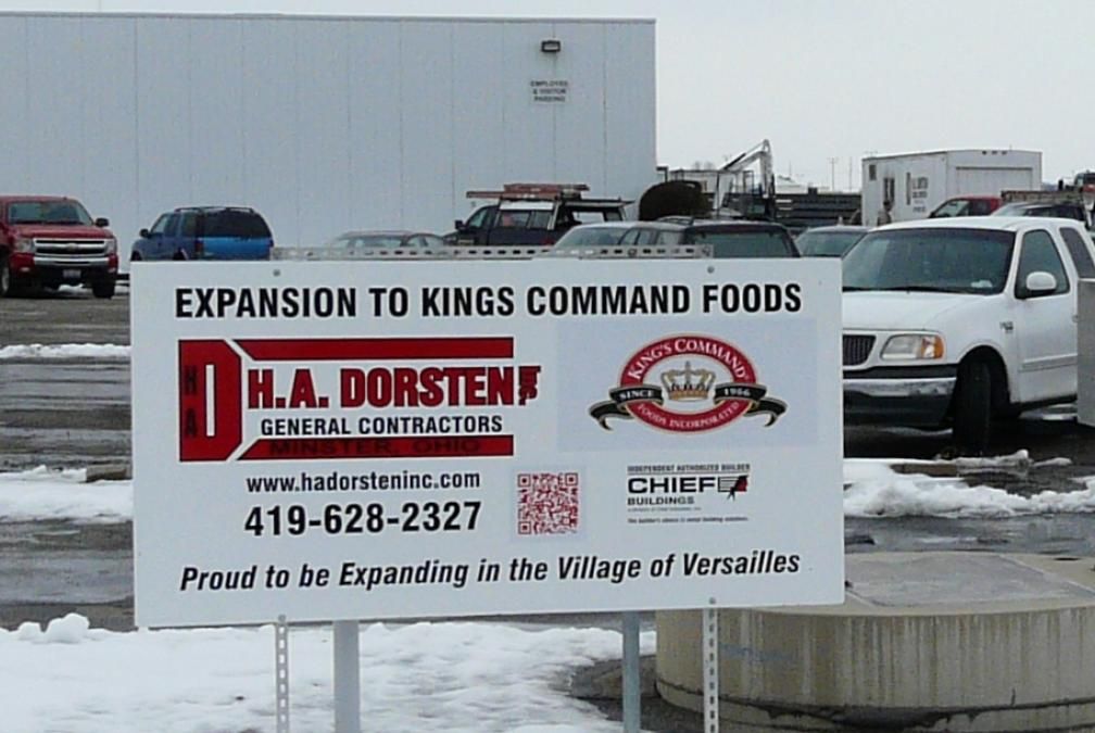 King's Command Foods Expansion | H.A. Dorsten, Inc.
