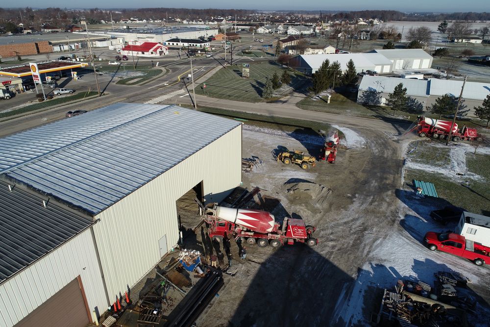 Coil Processing Repair Expansion | Celina, OH | H.A. Dorsten, Inc.